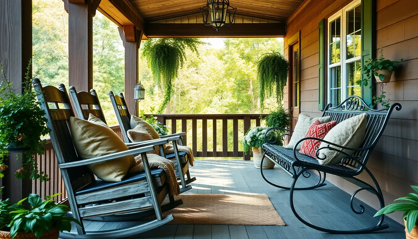 27 Rustic Front Porch Ideas That'll Transform Your Home's Curb Appeal 2 27 Rustic Front Porch Ideas That'll Transform Your Home's Curb Appeal 1