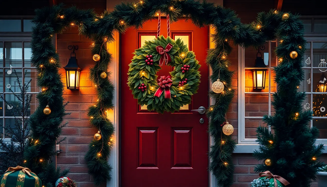 25 Small Front Porch Christmas Decor Ideas That'll Transform Your Tiny Space 2 25 Small Front Porch Christmas Decor Ideas That'll Transform Your Tiny Space 1