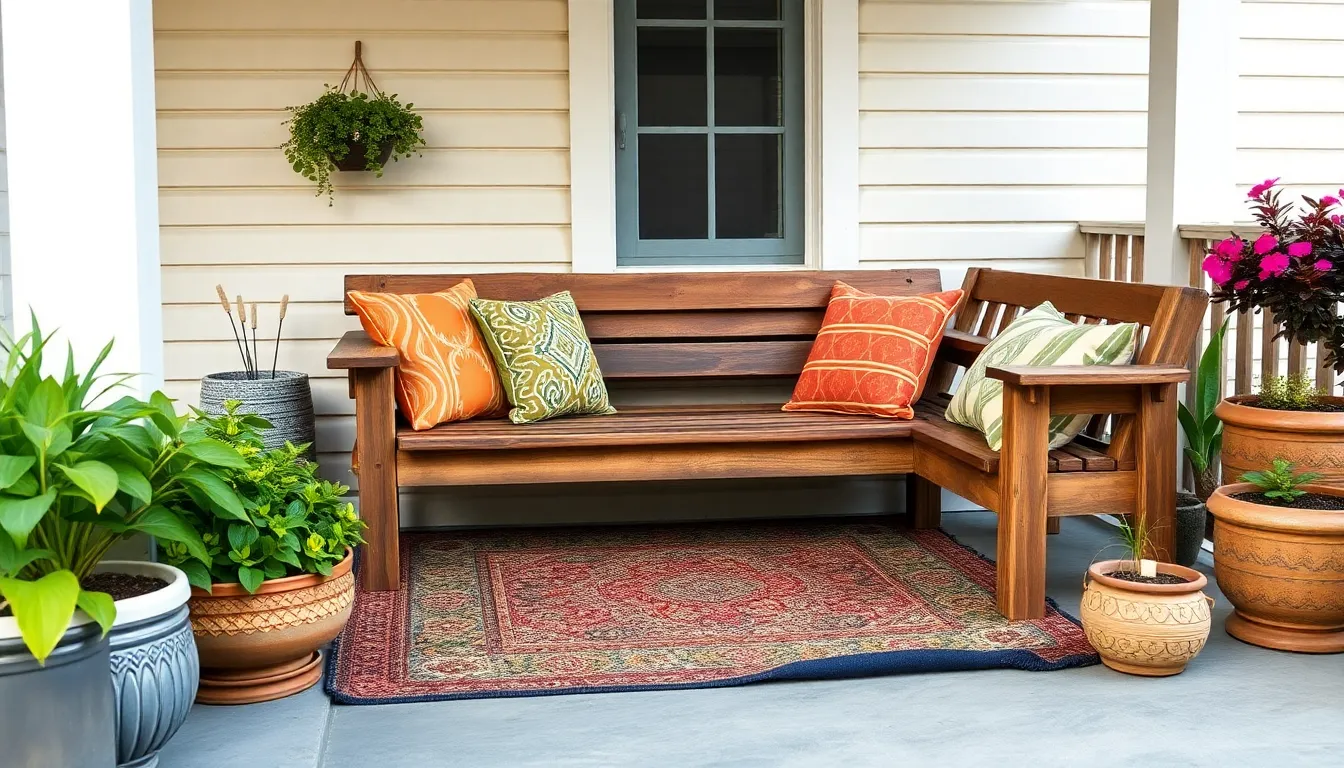 25 Small Front Porch Ideas on a Budget That'll Transform Your Entryway 2 25 Small Front Porch Ideas on a Budget That'll Transform Your Entryway 1