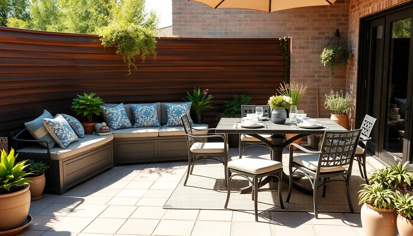 25 Small Patio Dining Ideas That Transform Tiny Spaces Into Cozy Outdoor Retreats 2 25 Small Patio Dining Ideas That Transform Tiny Spaces Into Cozy Outdoor Retreats 1