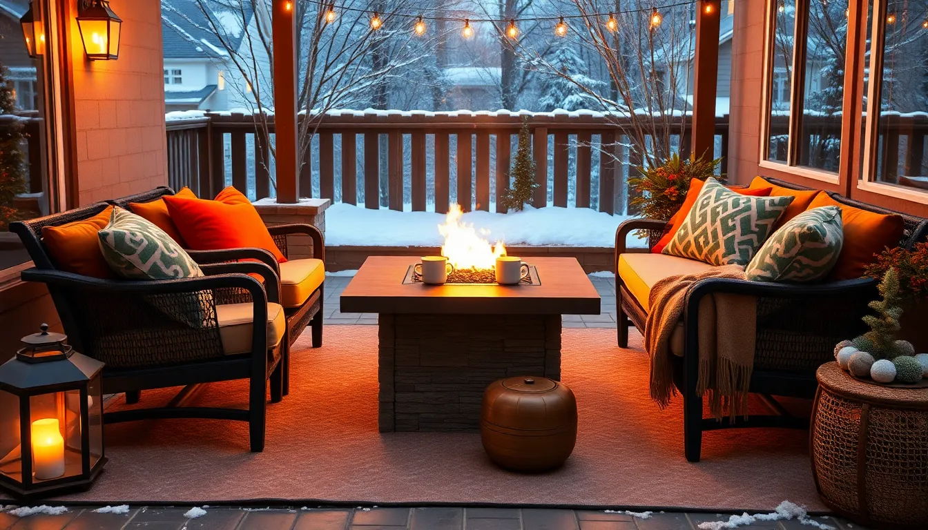 15 Cozy Winter Patio Ideas That Work in Cold Weather (Even Below Freezing!) 2 15 Cozy Winter Patio Ideas That Work in Cold Weather (Even Below Freezing!) 1