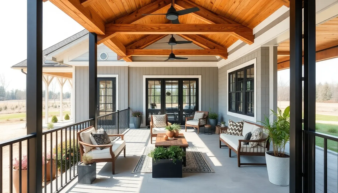 35 Stunning Wrap Around Porch Ideas to Transform Your Home's Curb Appeal 2 35 Stunning Wrap Around Porch Ideas to Transform Your Home's Curb Appeal 1