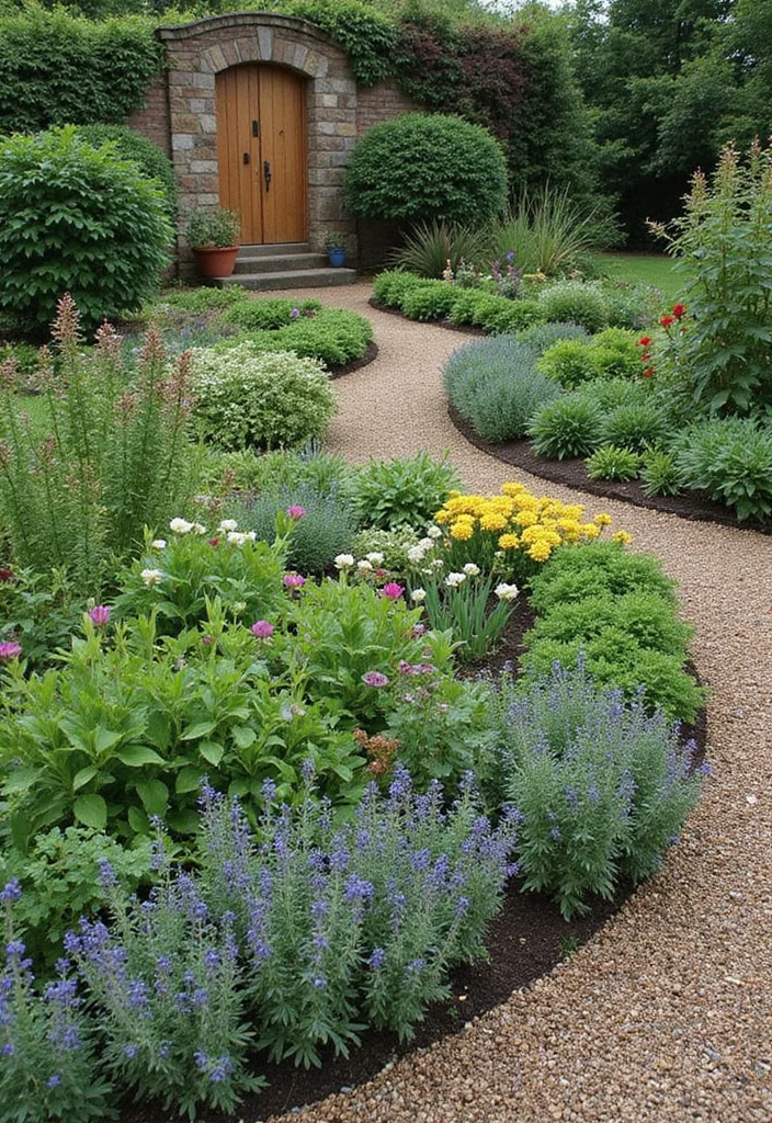 10 Circular Flower Bed Ideas That Stand Out Beautifully 100 10 Circular Flower Bed Ideas That Stand Out Beautifully - 10. Interactive Circular Flower Beds