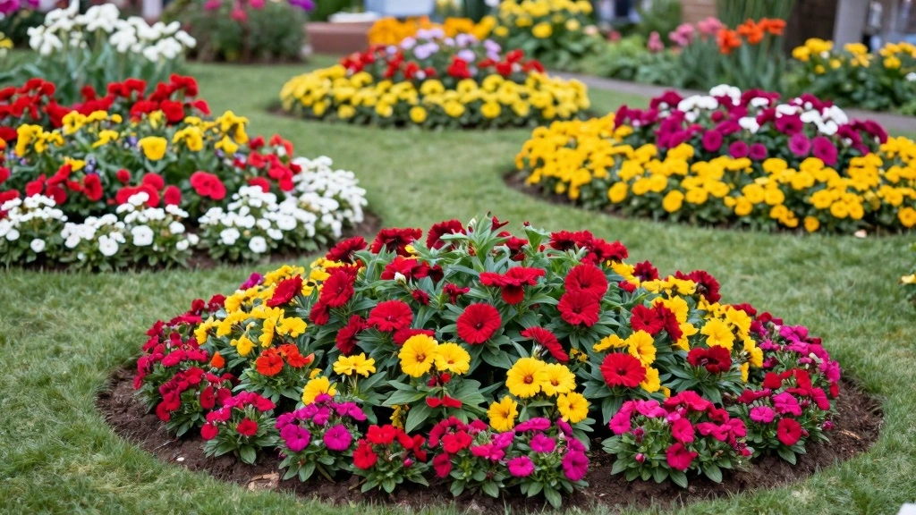 10 Circular Flower Bed Ideas That Stand Out Beautifully