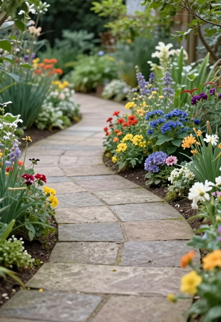 10 Corner Yard Ideas to Use Overlooked Spaces Well 89 10 Corner Yard Ideas to Use Overlooked Spaces Well - 9. Stone Pathway