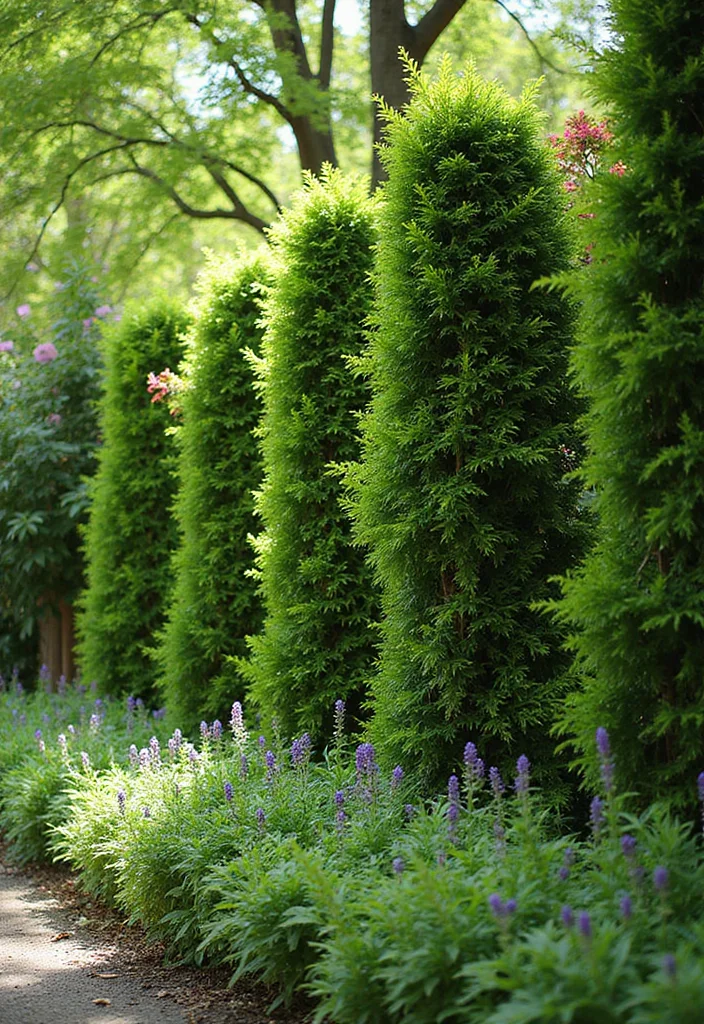 10 Farm Fence Ideas That Are Practical and Attractive 23 10 Farm Fence Ideas That Are Practical and Attractive - 3. Living Fences with Hedges