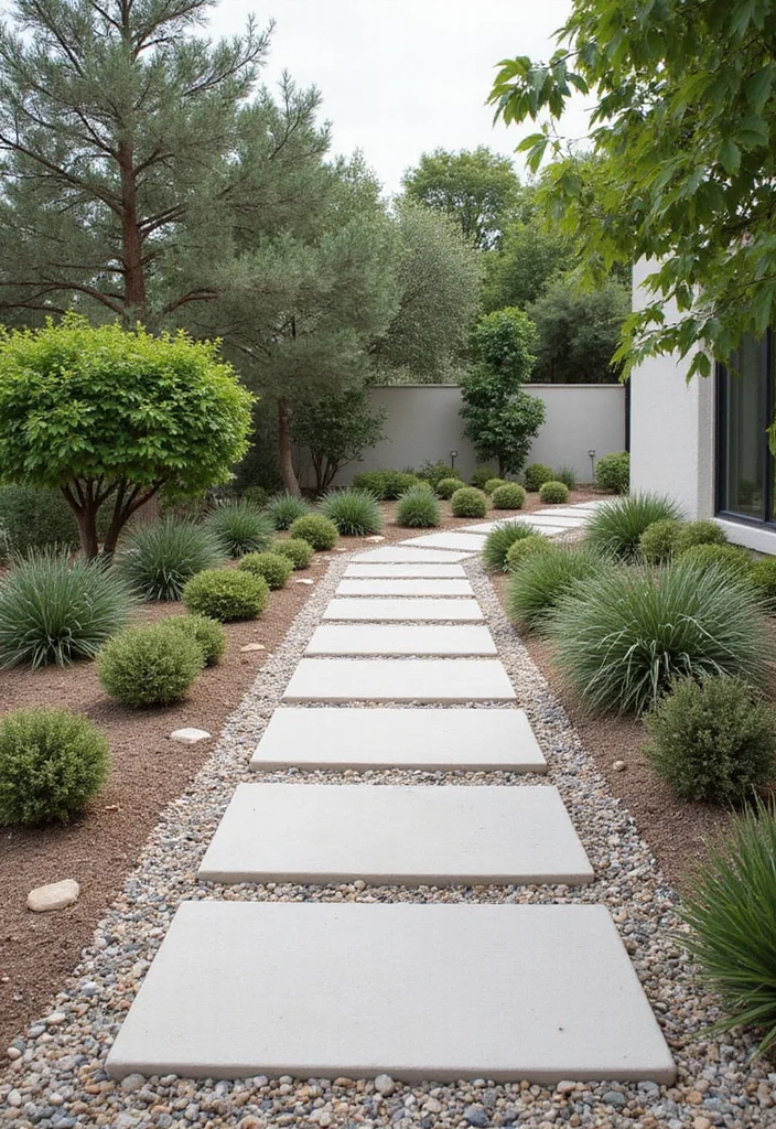 10 Fence Edging Ideas to Define Pathways and Beds - 10. Pebble and Gravel Edging