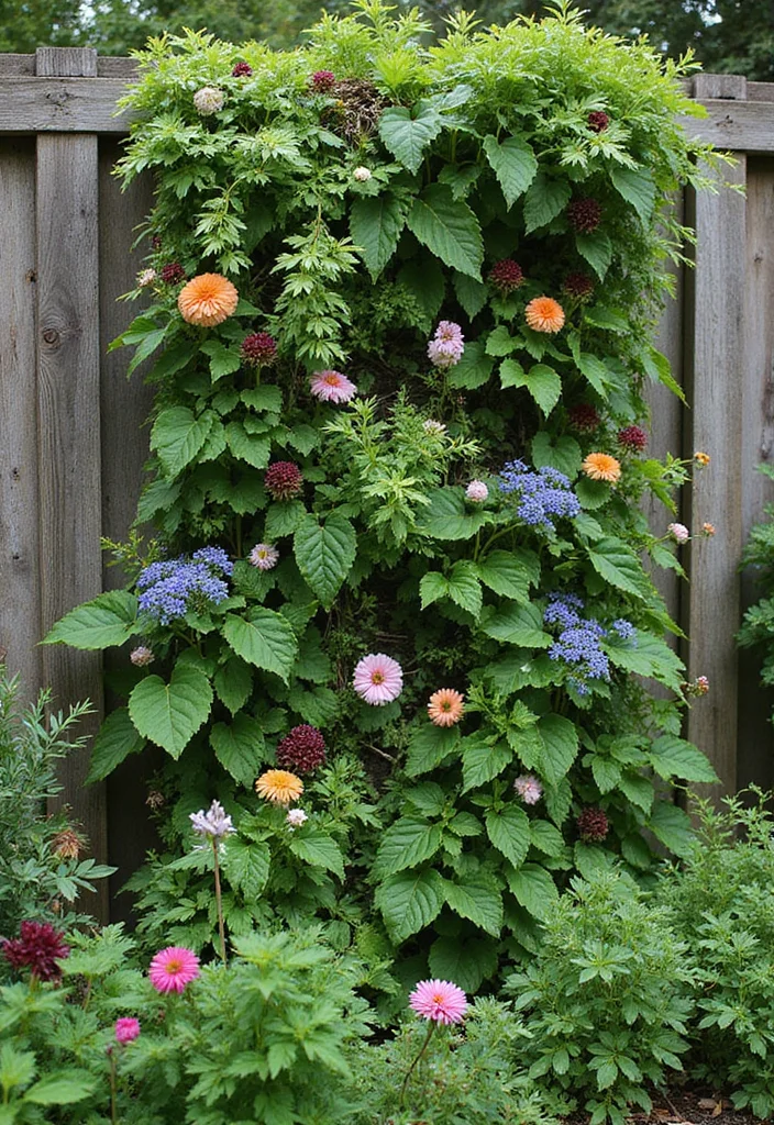 10 Fence Ideas That Upgrade Privacy and Outdoor Style 1 10 Fence Ideas That Upgrade Privacy and Outdoor Style - 1. Vertical Garden Fences