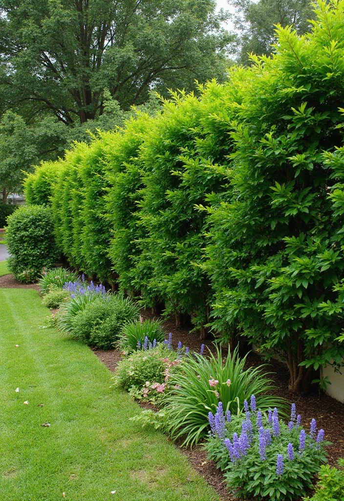 10 Fence Ideas That Upgrade Privacy and Outdoor Style 100 10 Fence Ideas That Upgrade Privacy and Outdoor Style - 10. Privacy Hedges as Fencing