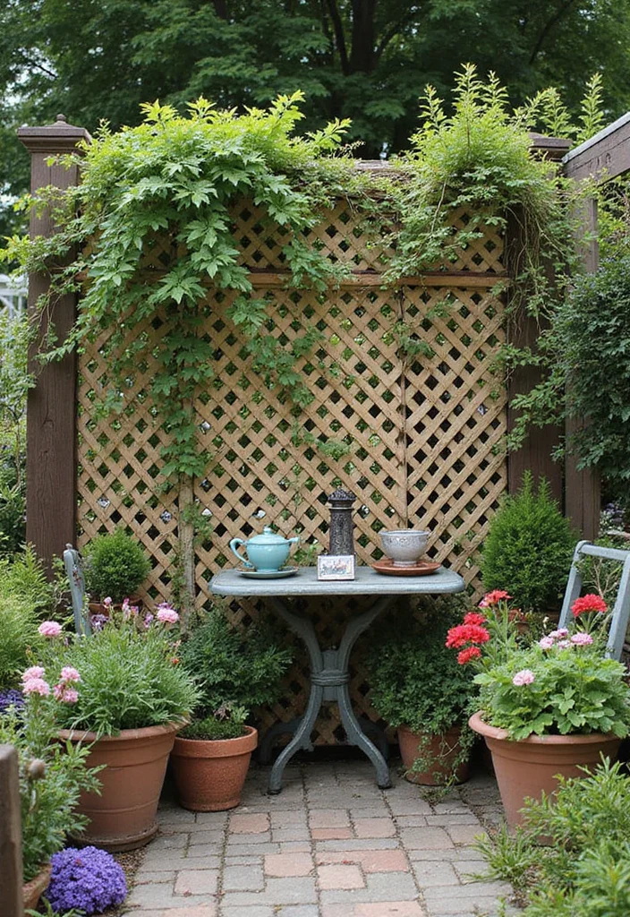 10 Fence Ideas That Upgrade Privacy and Outdoor Style 23 10 Fence Ideas That Upgrade Privacy and Outdoor Style - 3. Lattice Privacy Fences