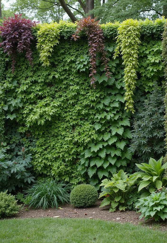 10 Fence Ideas That Upgrade Privacy and Outdoor Style 67 10 Fence Ideas That Upgrade Privacy and Outdoor Style - 7. Green Wall Fences