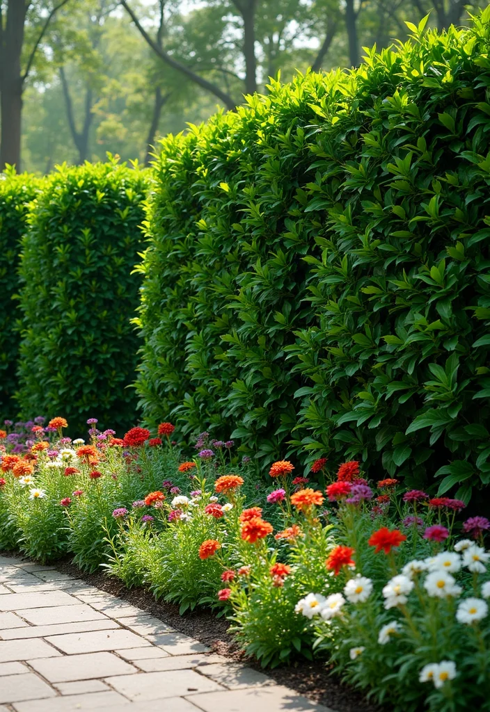 10 Fence Screening Ideas for Shade Privacy and Texture 34 10 Fence Screening Ideas for Shade Privacy and Texture - 4. Living Privacy Hedge