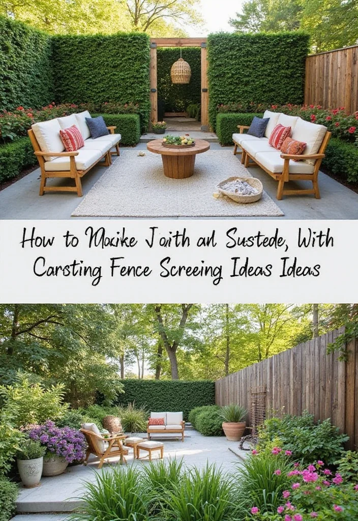 10 Fence Screening Ideas for Shade Privacy and Texture 111 10 Fence Screening Ideas for Shade Privacy and Texture - Conclusion