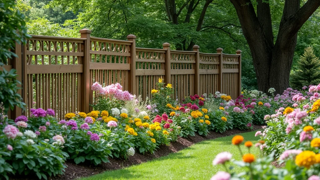 10 Flower Garden Fence Ideas That Add Charm and Height