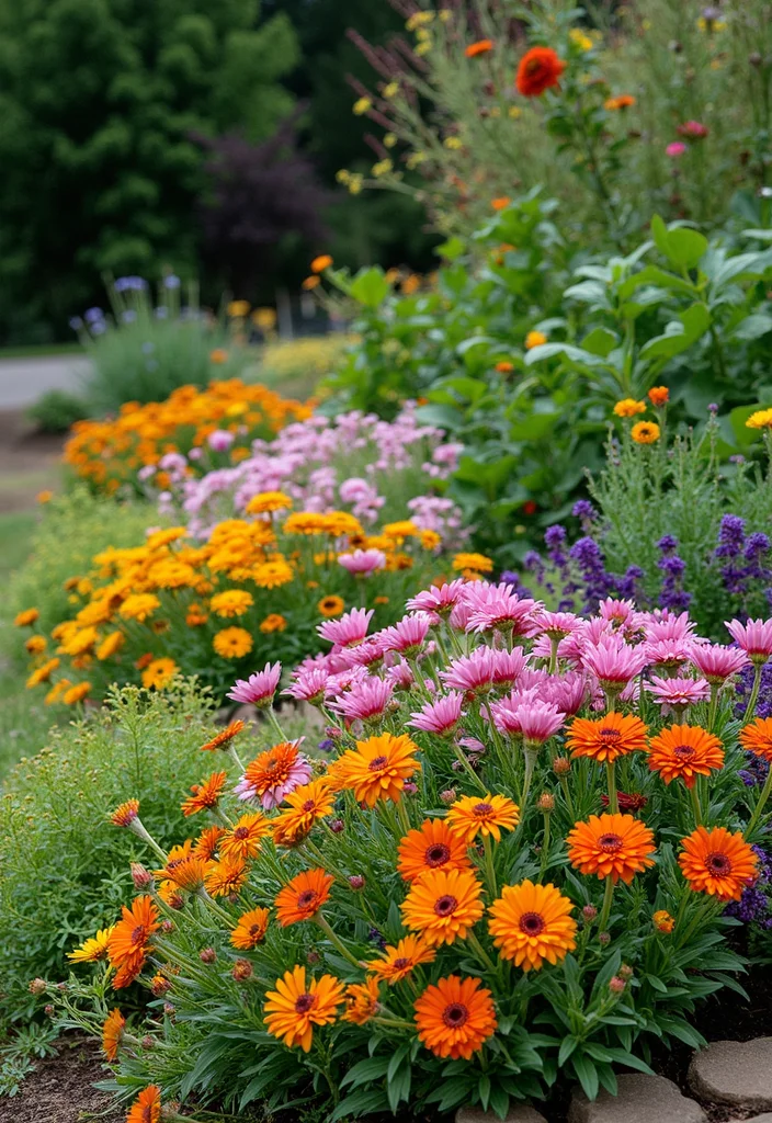 10 Front Yard Cheap Landscaping Ideas That Still Look Great 100 10 Front Yard Cheap Landscaping Ideas That Still Look Great - 10. Seasonal Flower Beds with Edible Elements