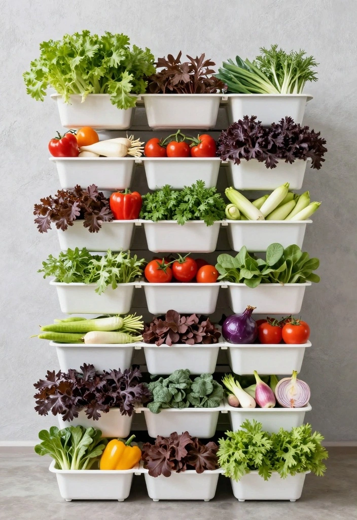 10 Front Yard Cheap Landscaping Ideas That Still Look Great 67 10 Front Yard Cheap Landscaping Ideas That Still Look Great - 7. Vertical Vegetable Tower