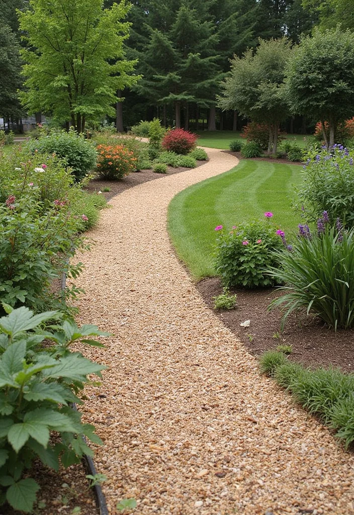 10 Front Yard Cheap Landscaping Ideas That Still Look Great 78 10 Front Yard Cheap Landscaping Ideas That Still Look Great - 8. Natural Mulch Paths