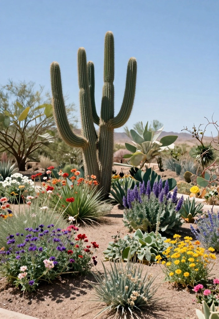 10 Front Yard Desert Landscaping Ideas With Drought Smart Style 100 10 Front Yard Desert Landscaping Ideas With Drought Smart Style - 10. Native Plant Gardens