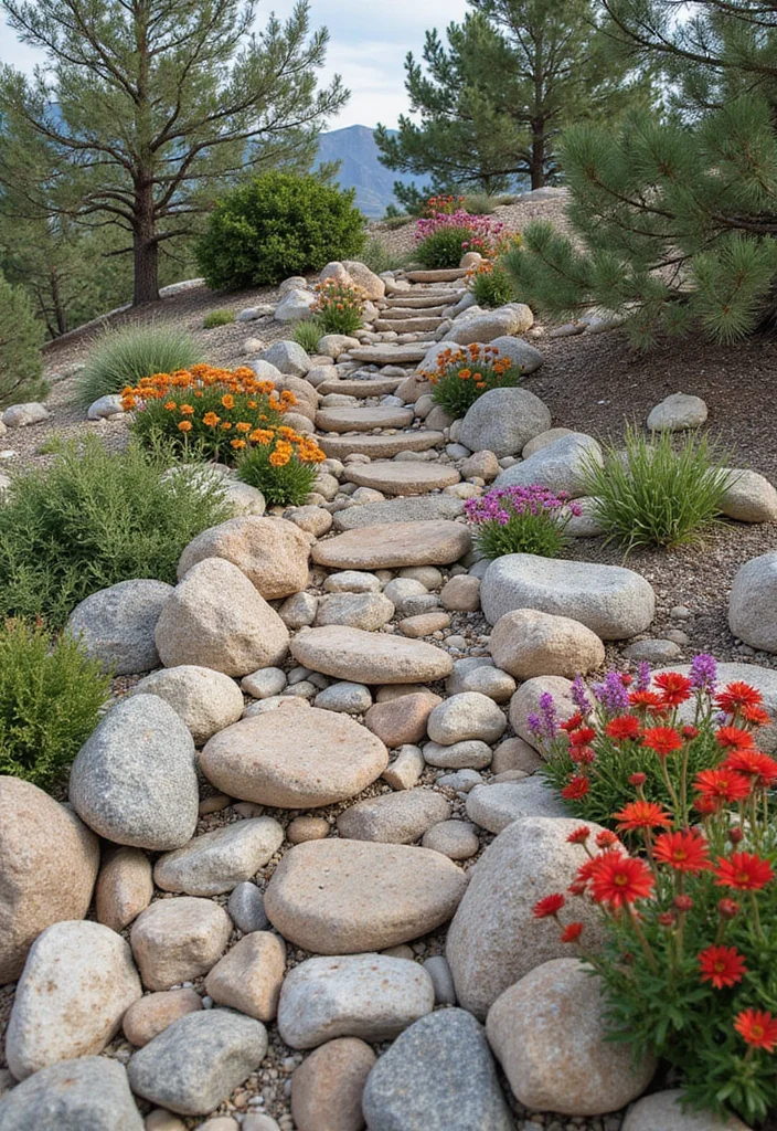 10 Front Yard Desert Landscaping Ideas With Drought Smart Style 34 10 Front Yard Desert Landscaping Ideas With Drought Smart Style - 4. Rock Gardens