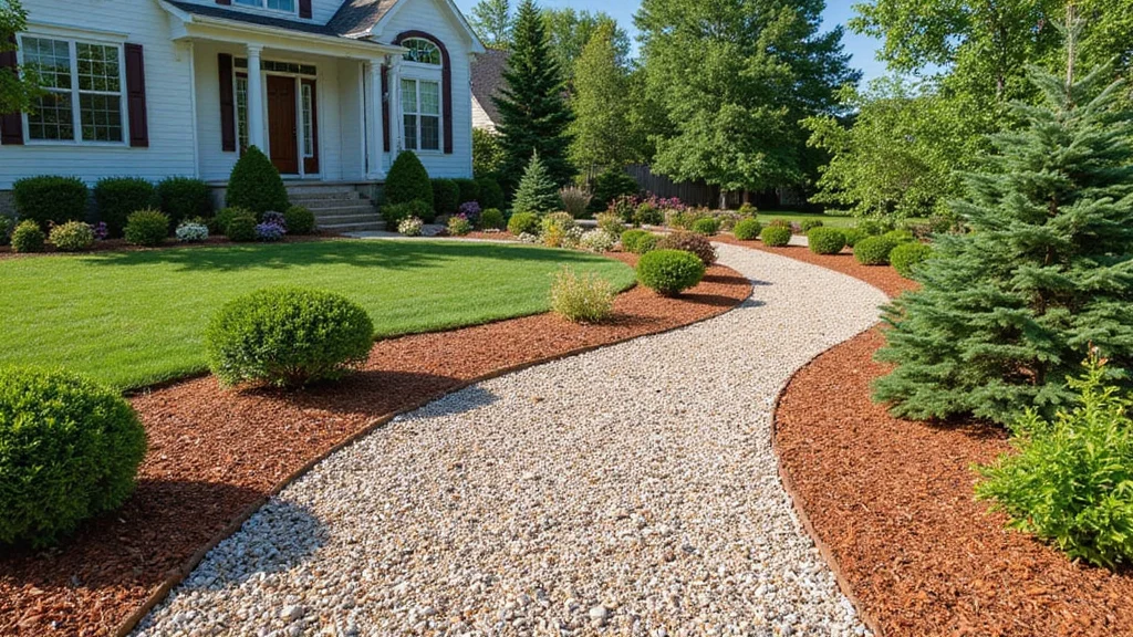 10 Front Yard Mulch Ideas for Tidy and Low Care Landscaping