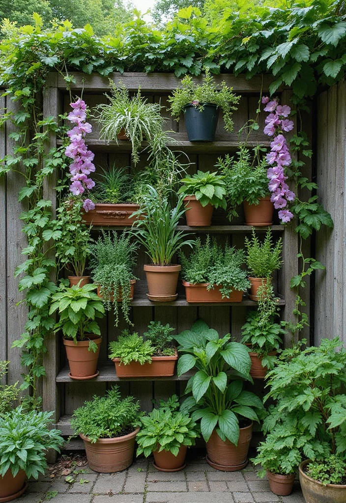 10 Garden Fence Ideas That Blend Function and Style 12 10 Garden Fence Ideas That Blend Function and Style - 2. Vertical Garden Fencing