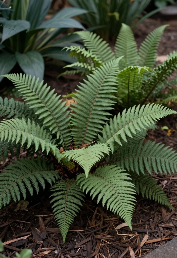 10 Shady Flower Bed Ideas With Plants That Thrive 1 10 Shady Flower Bed Ideas With Plants That Thrive - 1. Fern Haven