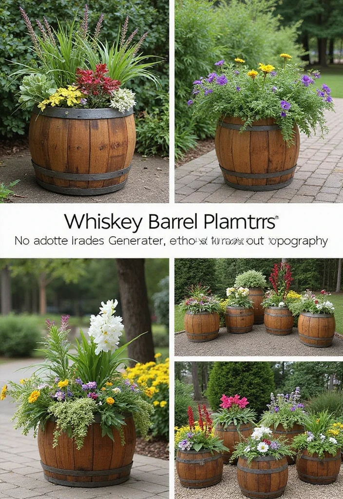 10 Whiskey Barrel Planter Ideas for Rustic Outdoor Charm 111 10 Whiskey Barrel Planter Ideas for Rustic Outdoor Charm - Conclusion