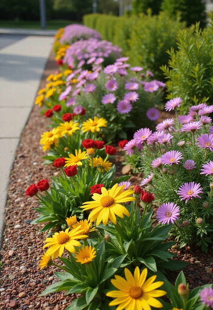 12 Flower Bed Edging Ideas for Crisp Defined Borders 89 12 Flower Bed Edging Ideas for Crisp Defined Borders - 9. Rubber Mulch Edging