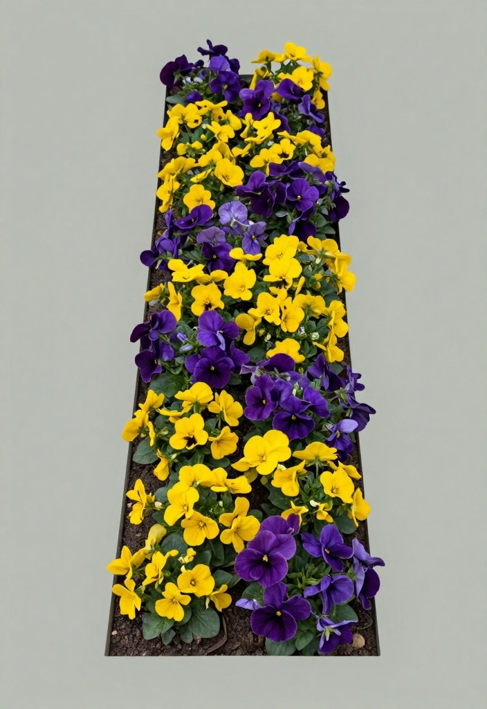 12 Flower Garden Bed Ideas That Beginners Can Design Easily 67 12 Flower Garden Bed Ideas That Beginners Can Design Easily - 7. Color-Blocked Flower Beds