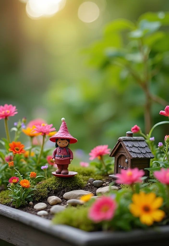 12 Flower Garden Bed Ideas That Beginners Can Design Easily 78 12 Flower Garden Bed Ideas That Beginners Can Design Easily - 8. Fairy Garden Flower Beds