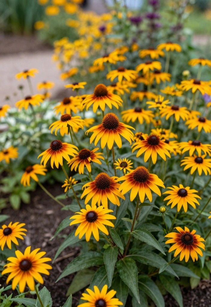 12 Front Lawn Flower Bed Ideas That Add Instant Charm 1 12 Front Lawn Flower Bed Ideas That Add Instant Charm - 1. Perennial Power