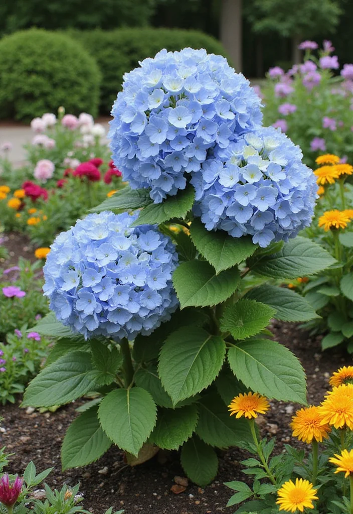 12 Front Lawn Flower Bed Ideas That Add Instant Charm 111 12 Front Lawn Flower Bed Ideas That Add Instant Charm - 11. Focal Point Flowers