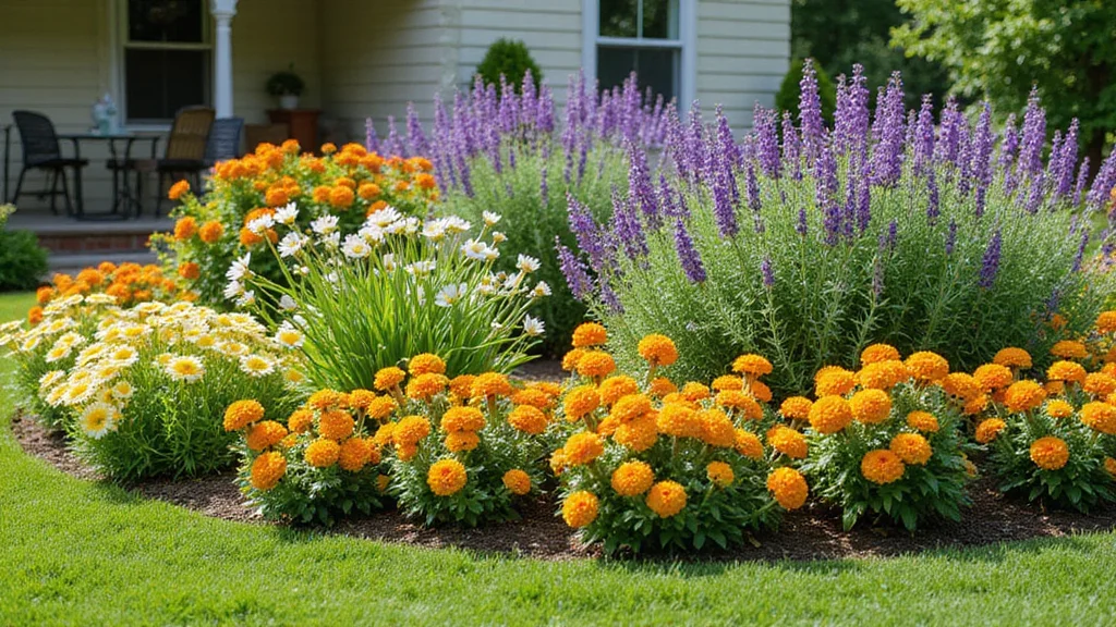 12 Front Lawn Flower Bed Ideas That Add Instant Charm