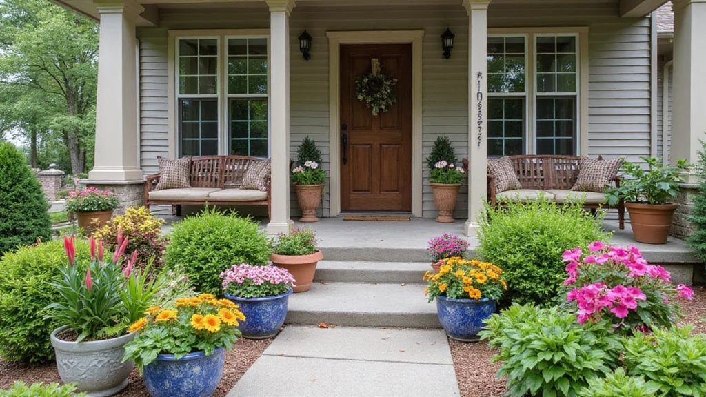 12 Front Porch Planter Ideas That Brighten Your Entryway