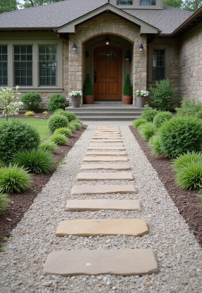 12 Front Yard Landscaping Ideas That Improve Curb Appeal 12 12 Front Yard Landscaping Ideas That Improve Curb Appeal - 2. Permeable Pathways