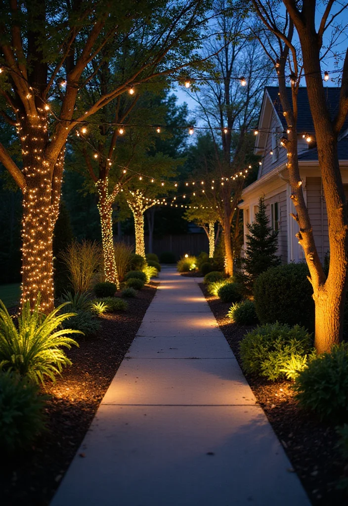 12 Front Yard Landscaping Ideas That Improve Curb Appeal 67 12 Front Yard Landscaping Ideas That Improve Curb Appeal - 7. Outdoor Lighting