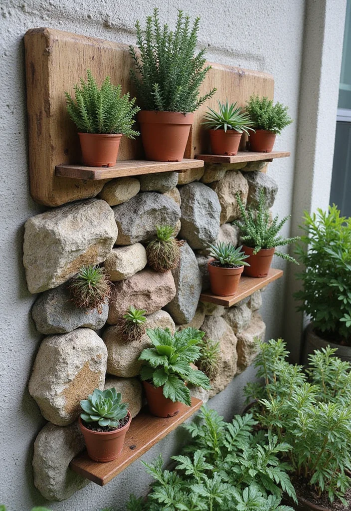 12 Front Yard Rock Landscaping Ideas With Simple Upkeep 89 12 Front Yard Rock Landscaping Ideas With Simple Upkeep - 9. Vertical Rock Gardens