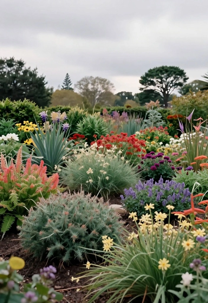 12 Landscape Ideas for Big Backyard Spaces With Practical Style 1 12 Landscape Ideas for Big Backyard Spaces With Practical Style - 1. Native Plant Garden