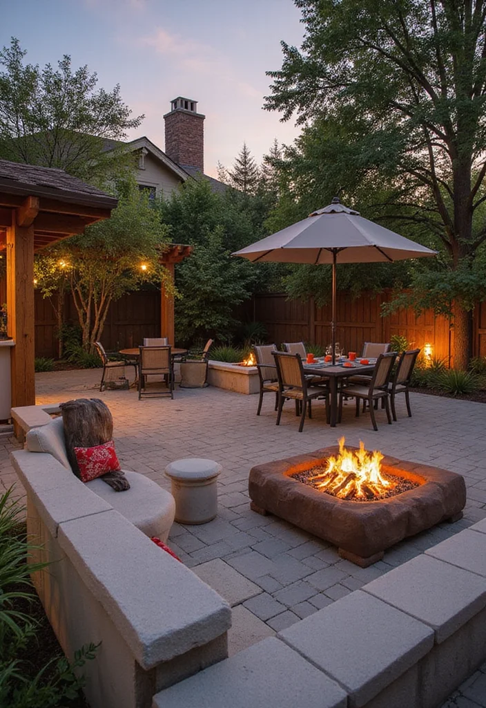 12 Landscape Ideas for Big Backyard Spaces With Practical Style 23 12 Landscape Ideas for Big Backyard Spaces With Practical Style - 3. Functional Outdoor Living Areas