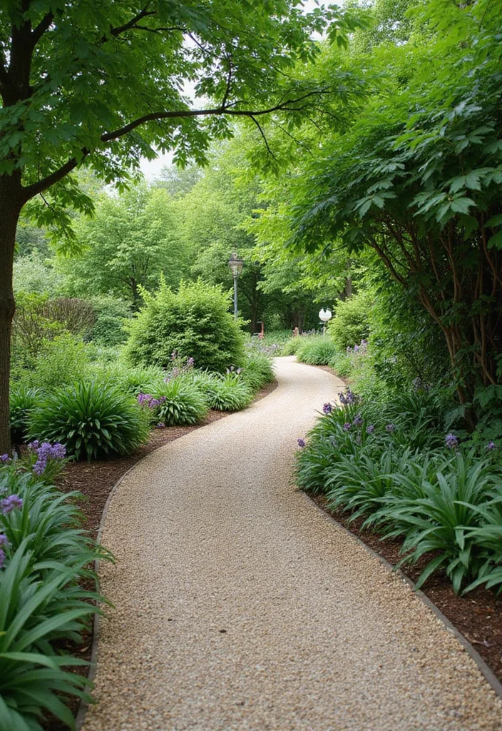 12 Landscape Ideas for Big Backyard Spaces With Practical Style 45 12 Landscape Ideas for Big Backyard Spaces With Practical Style - 5. Eco-Friendly Pathways