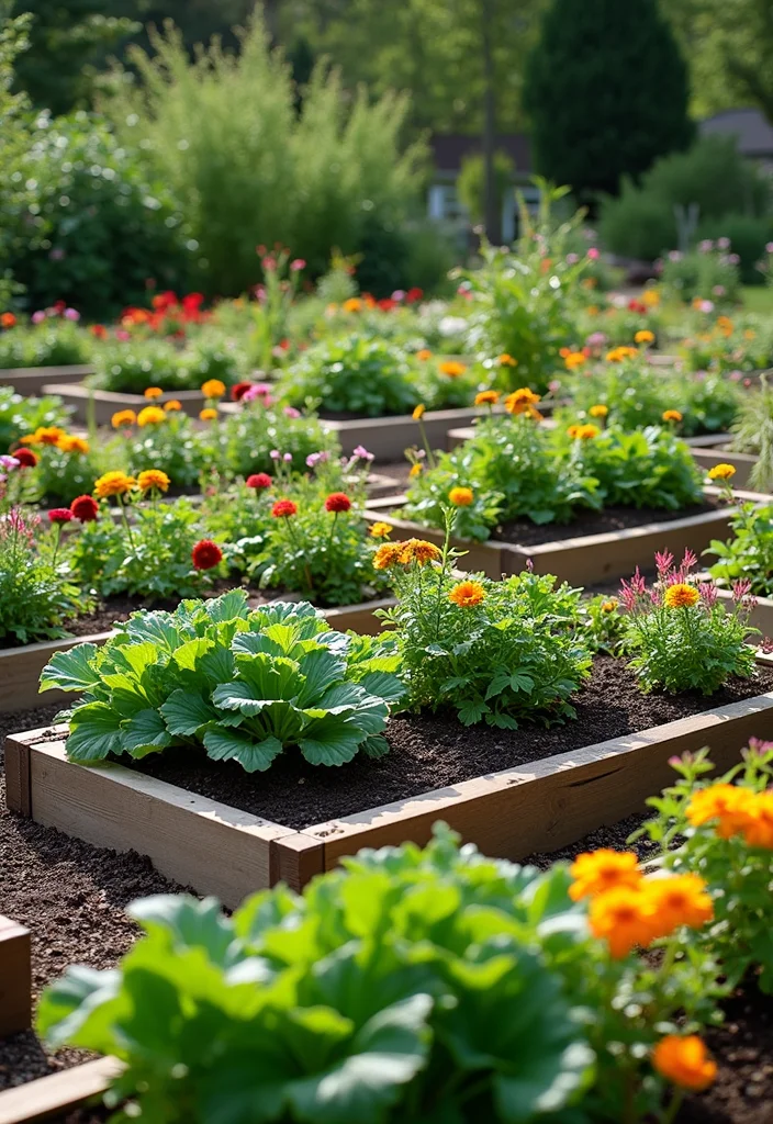 12 Landscape Ideas for Big Backyard Spaces With Practical Style 89 12 Landscape Ideas for Big Backyard Spaces With Practical Style - 9. Raised Garden Beds