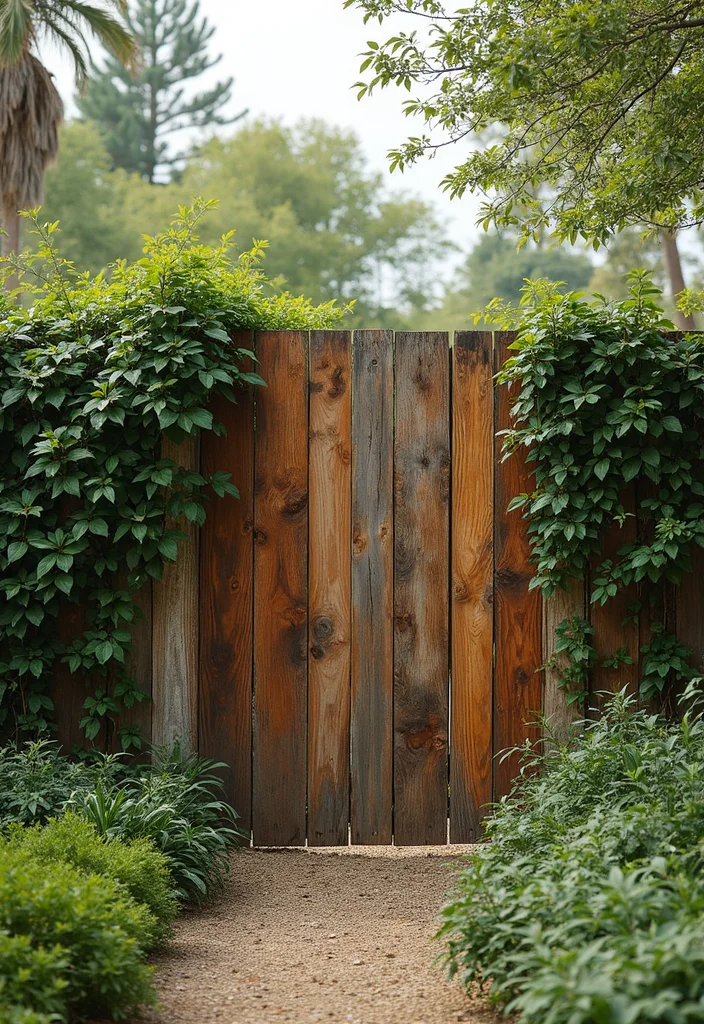 12 Landscaping Ideas for Ranch Style Homes That Refresh Curb Appeal 56 12 Landscaping Ideas for Ranch Style Homes That Refresh Curb Appeal - 6. Sustainable Fencing