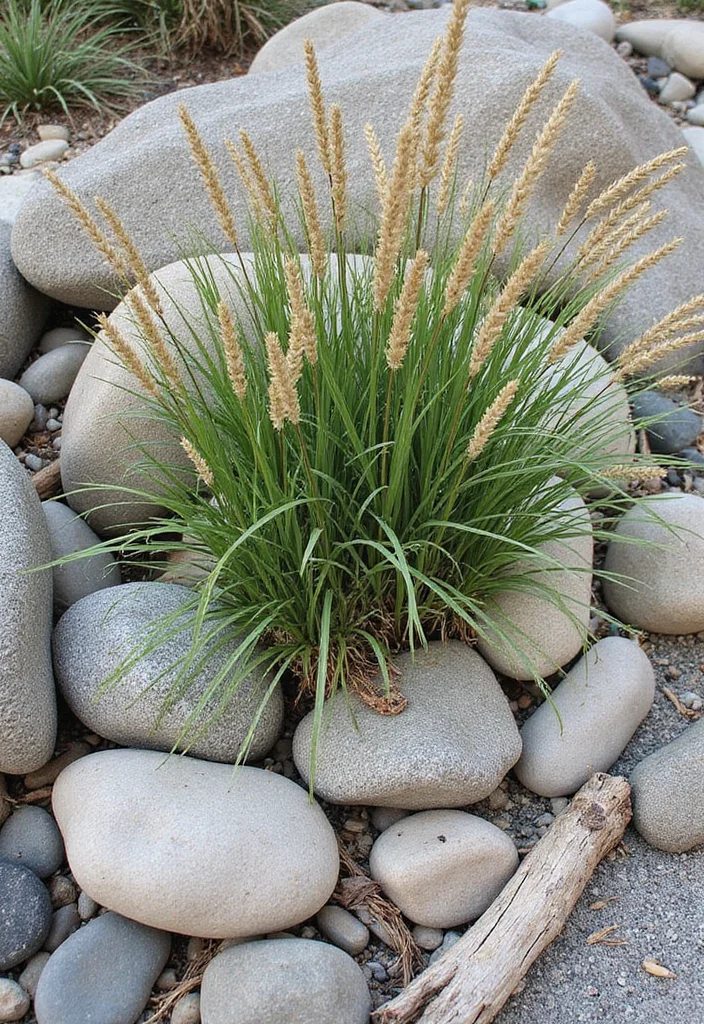 12 Rock Flower Bed Ideas for Texture and Low Care Beauty 122 12 Rock Flower Bed Ideas for Texture and Low Care Beauty - 12. Coastal Rock Gardens