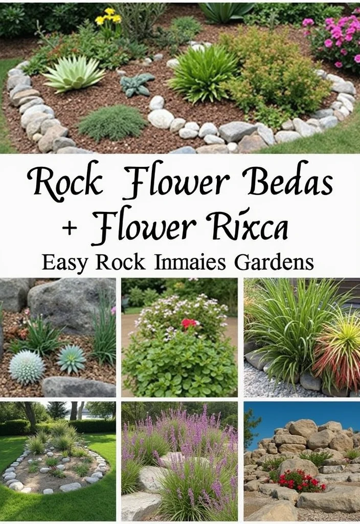 12 Rock Flower Bed Ideas for Texture and Low Care Beauty 133 12 Rock Flower Bed Ideas for Texture and Low Care Beauty - Conclusion