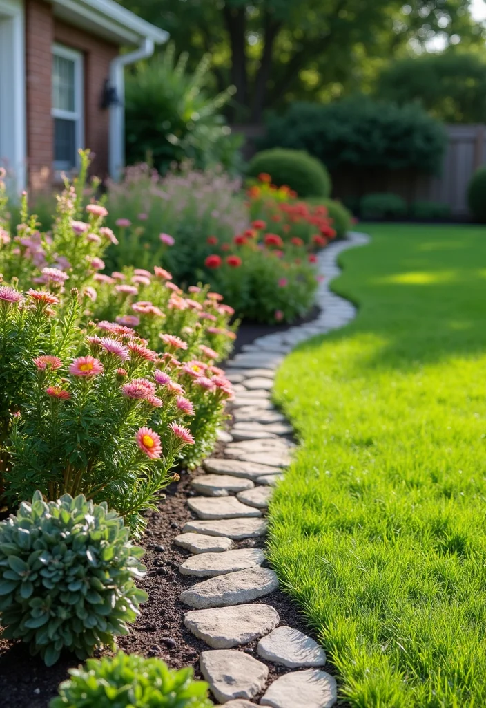 12 Side Yard Landscaping Ideas That Maximize Narrow Spaces 111 12 Side Yard Landscaping Ideas That Maximize Narrow Spaces - 11. Soft Landscape Borders