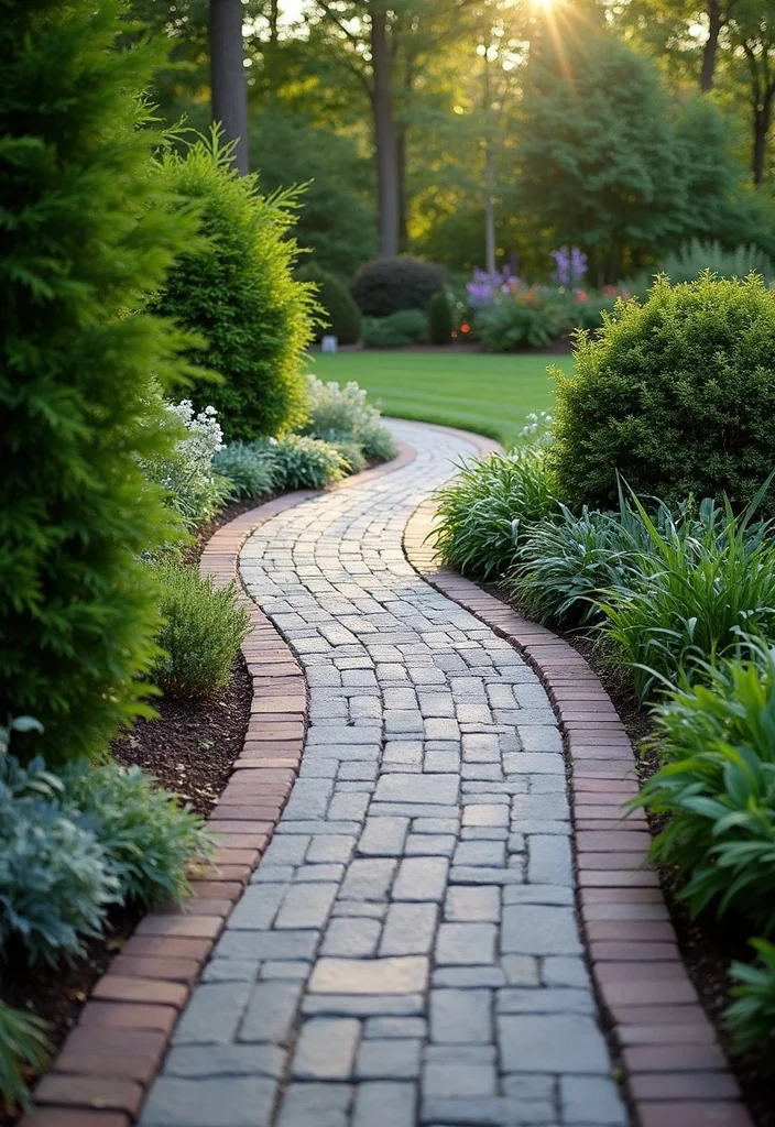 12 Side Yard Landscaping Ideas That Maximize Narrow Spaces 45 12 Side Yard Landscaping Ideas That Maximize Narrow Spaces - 5. Pathway with Pavers