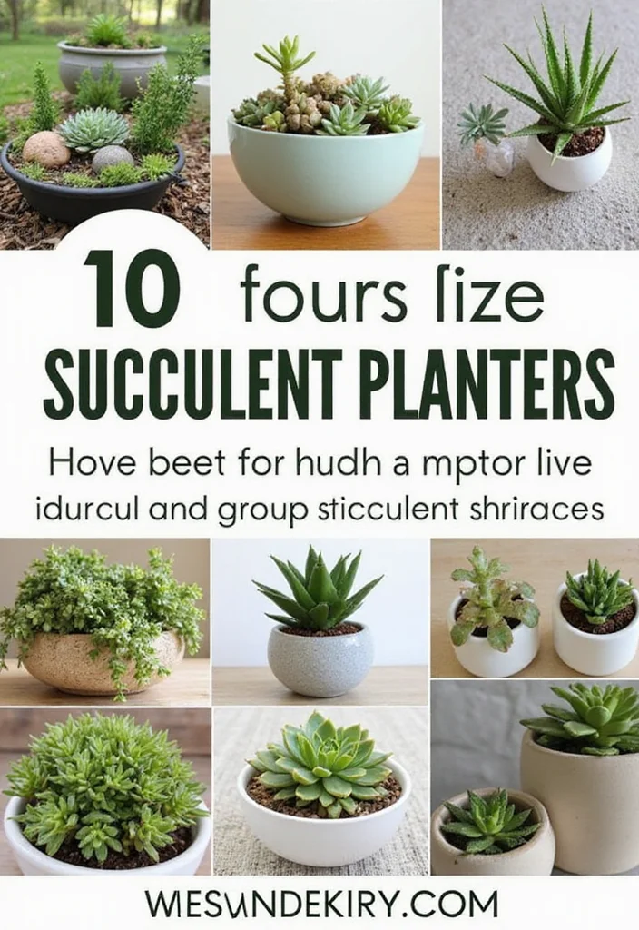 12 Unique Succulent Planter Ideas for Creative Displays 133 12 Unique Succulent Planter Ideas for Creative Displays - Conclusion