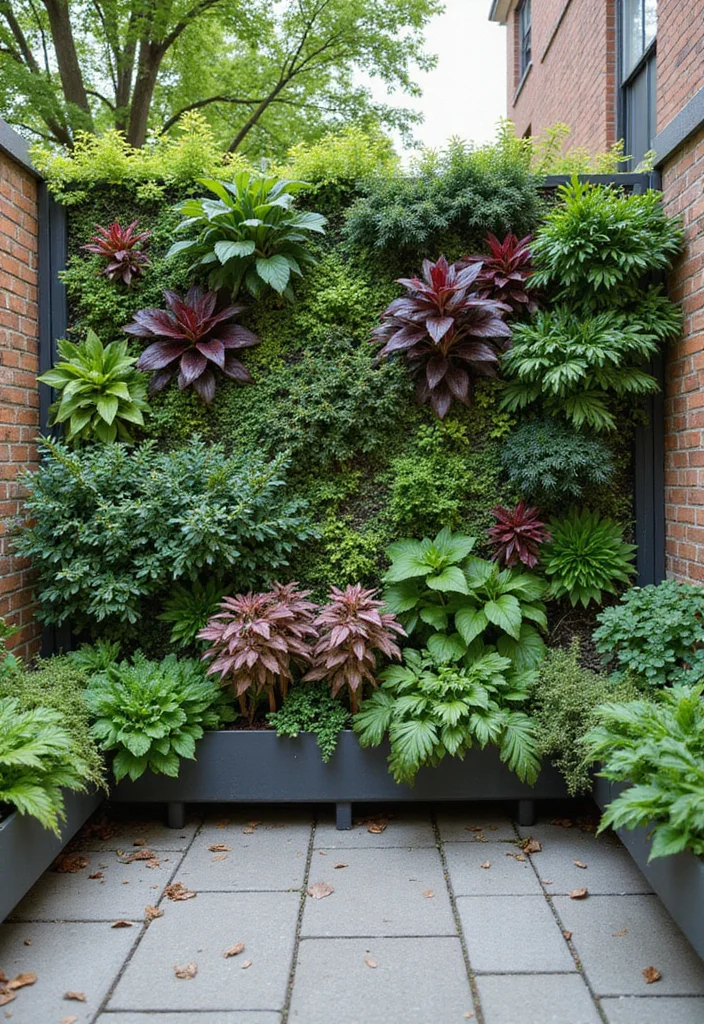 14 Back Yard Patio Ideas for Relaxed Daily Enjoyment 1 14 Back Yard Patio Ideas for Relaxed Daily Enjoyment - 1. Vertical Garden Oasis