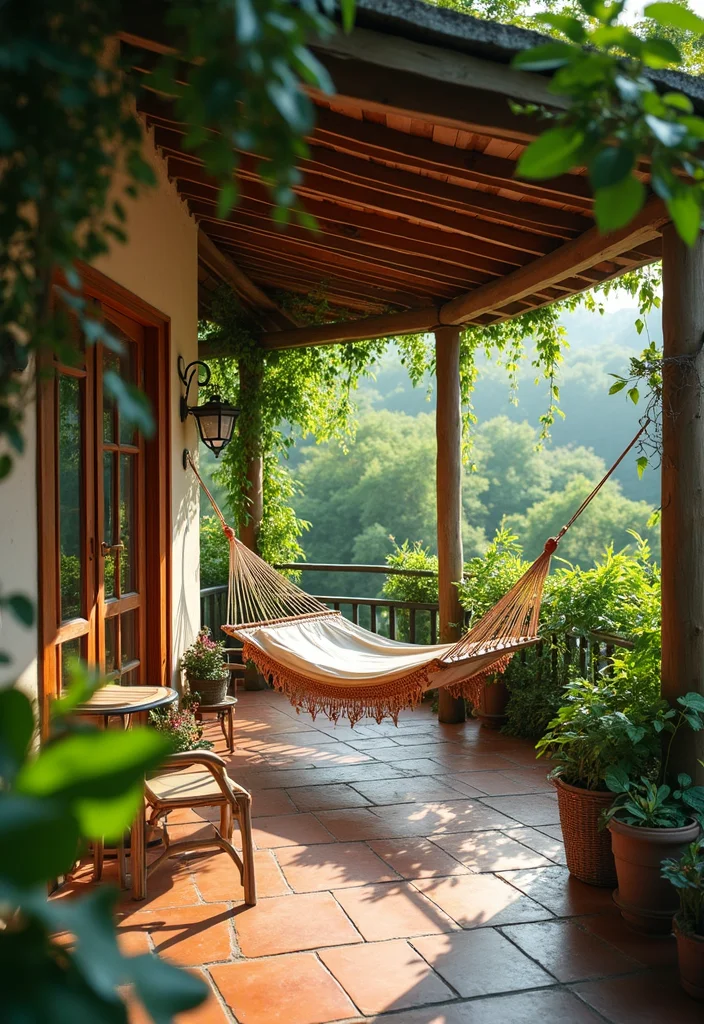 14 Back Yard Patio Ideas for Relaxed Daily Enjoyment 100 14 Back Yard Patio Ideas for Relaxed Daily Enjoyment - 10. Comfy Hammock Retreat