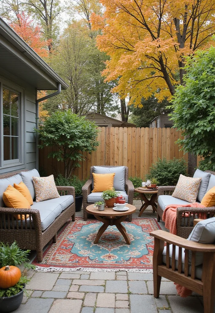14 Back Yard Patio Ideas for Relaxed Daily Enjoyment 144 14 Back Yard Patio Ideas for Relaxed Daily Enjoyment - 14. Seasonal Decor Rotations
